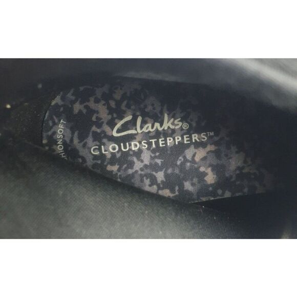 Clarks Cloudsteppers Women's Black Breeze Dusk Ankle Boots Size 9 - Picture 8 of 9